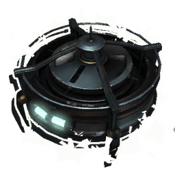 The stun mine as the inventory shows it